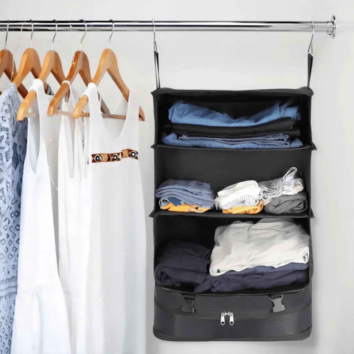 Guarda-Roupa de Viagem Portátil EasyGuard – Viajantt